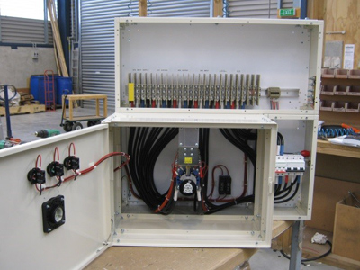 IRD UPS Distribution Board: Excel Modular Metalwork