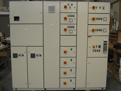 Waimate West WTP Motor Control Centre: NHP Modular Metalwork